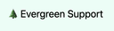 Evergreen Support Logo